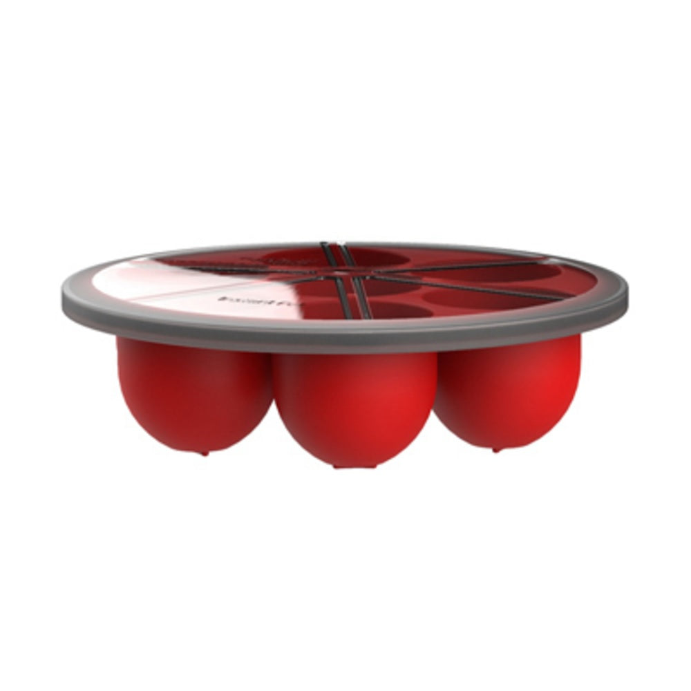Instant Pot 5252242 Silicone Cup Rack With Lid, Red