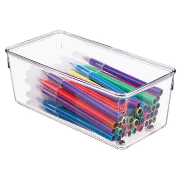 InterDesign 52830 Linus Drawer Organizer, Clear, Plastic