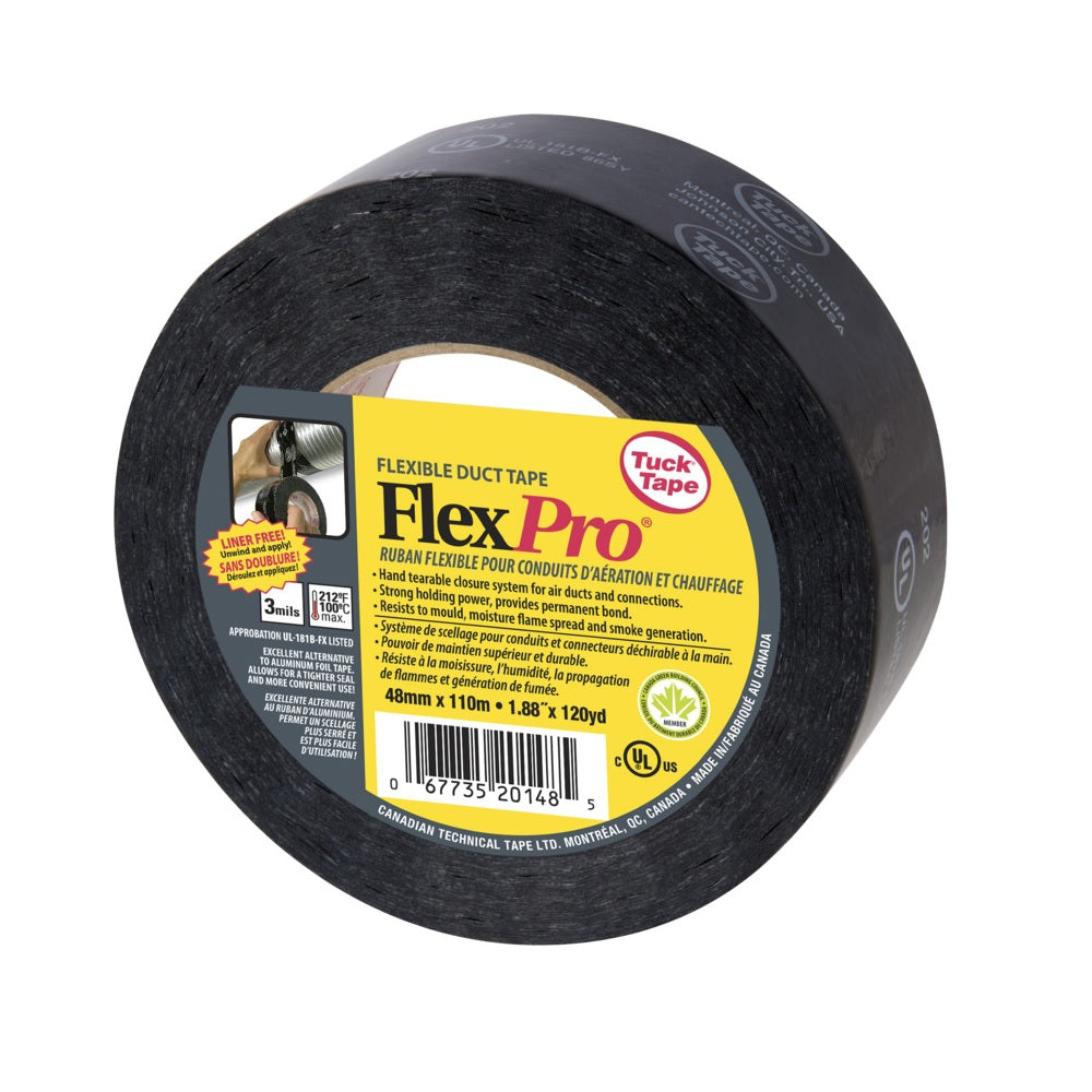 Intertape 48110 HVAC Film Tape, 1-7/8" x 120 Yds