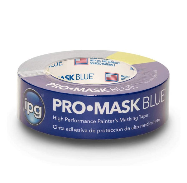 Intertape PMD36 Pro Mask Blue Designer Painters Tape, 1.42" x 60 Yd