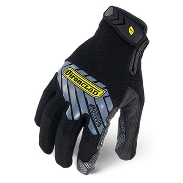 Ironclad IEX-MGG-03-M Command Grip Gloves, Black, Size M