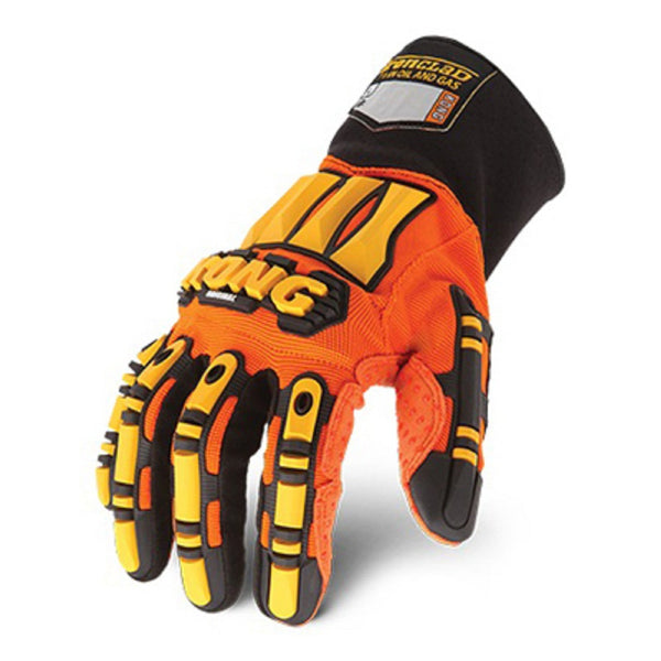 Ironclad SDX2-03-M Command Grip Gloves, Orange, Size M