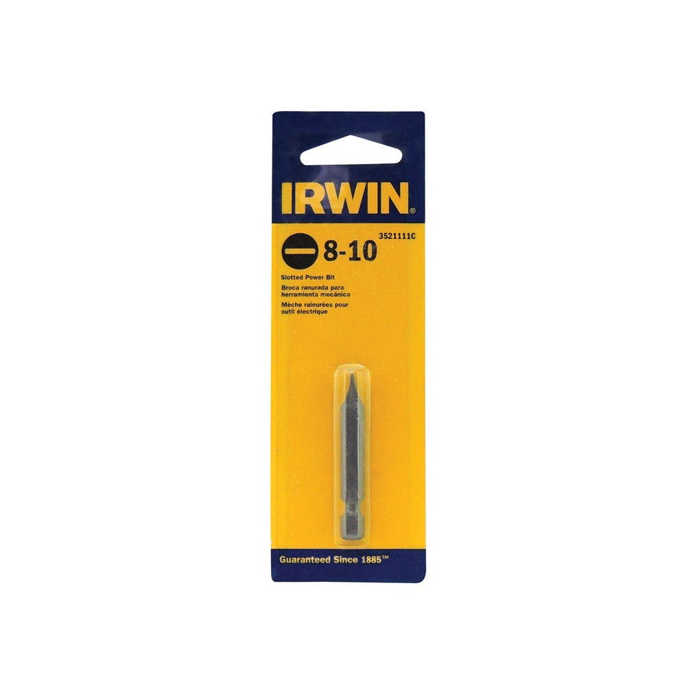 Irwin IWAF22SL82 Slotted Power Bit, Steel