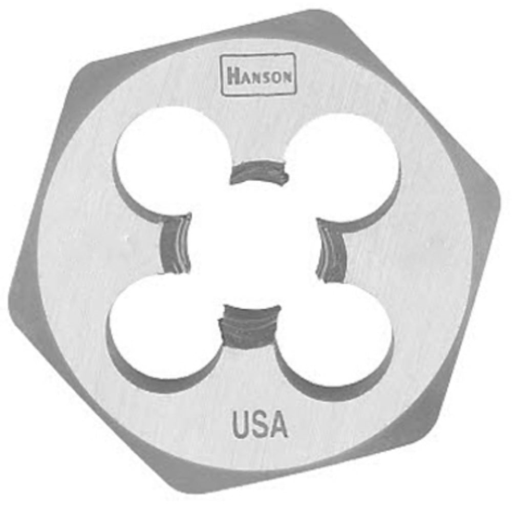 Irwin 6950ZR Hanson Metric Hexagon Die, 2.8 inch