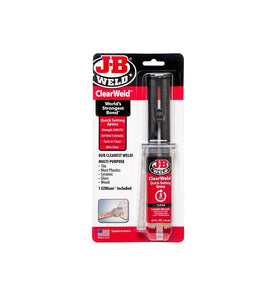 J-B Weld 50114H Clearweld Quick-Setting Epoxy, 14 mL