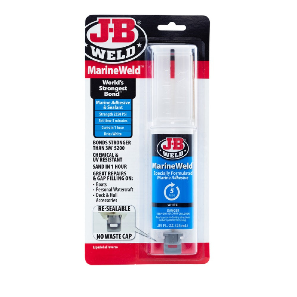 JB Weld 50172 MarineWeld Marine Adhesive and Sealant, .85 Oz.