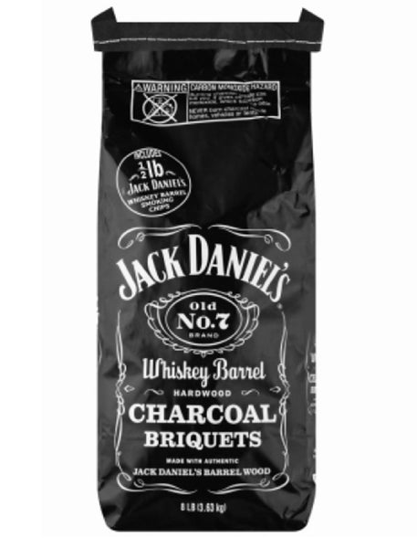 Jack Daniel's 01795 Charcoal Briquets, 8 Lb
