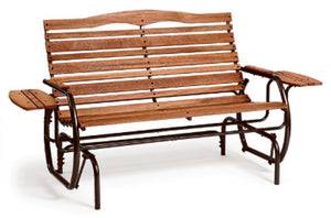Jack Post CG-45Z	Country Garden Double Glider with Trays, Bronze