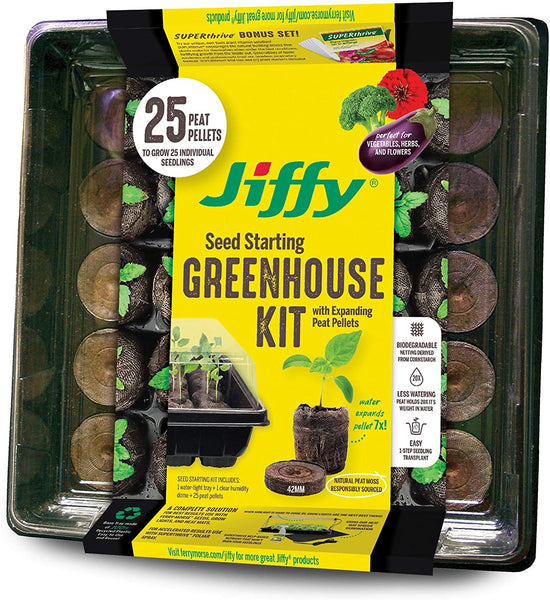 Jiffy J425GS Professional Seed Starting Greenhouse Kit