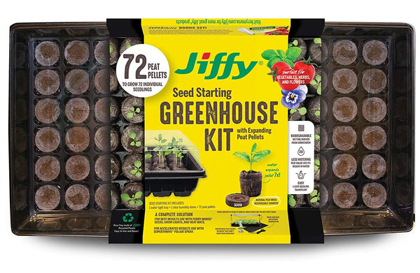 Jiffy J372PROGS Professional Greenhouse Kit, 11 Inch x 22 Inch