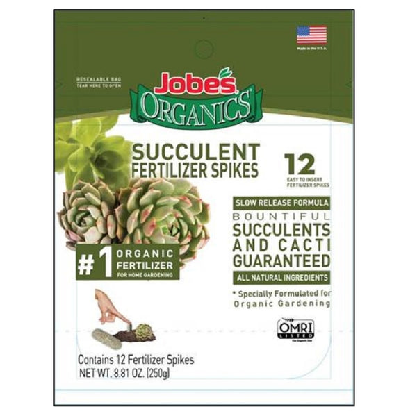 Jobe's Organic 06703 Organics Fertilizer Spikes, 2-8-8