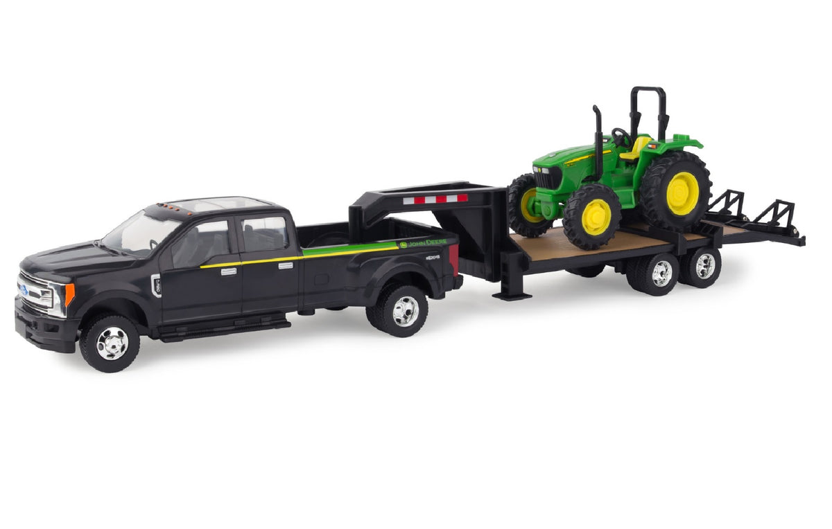 John Deere 46630 Ford Pickup with Gooseneck Trailer