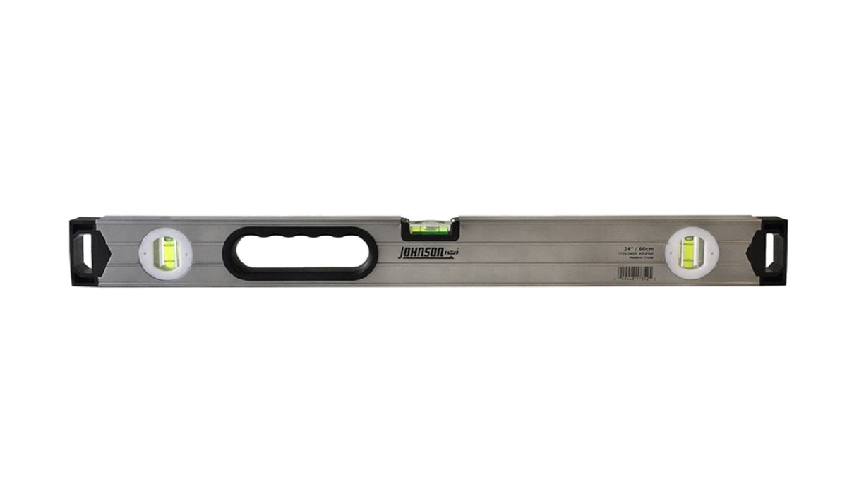 Johnson 1735-2400 Aluminum Box Beam Level, 24 inch