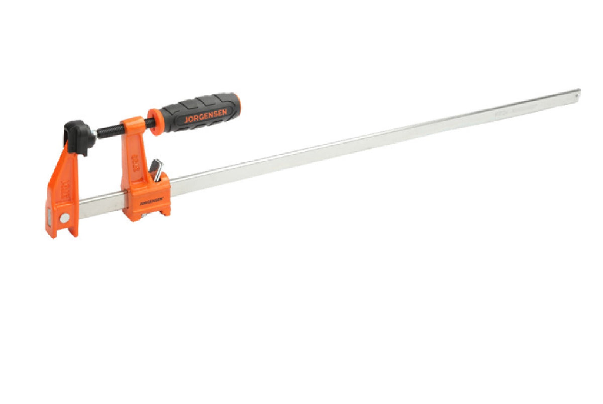 Jorgensen 3724 Medium-Duty Bar Clamp, Orange, 24 Inch