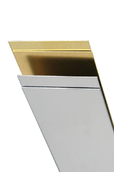 K&S 87165 Stainless Steel Strip, .028" x 3/4" x 12"