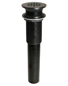 Keeney K820-74BRZ Open Grid Sink Drain, Brass