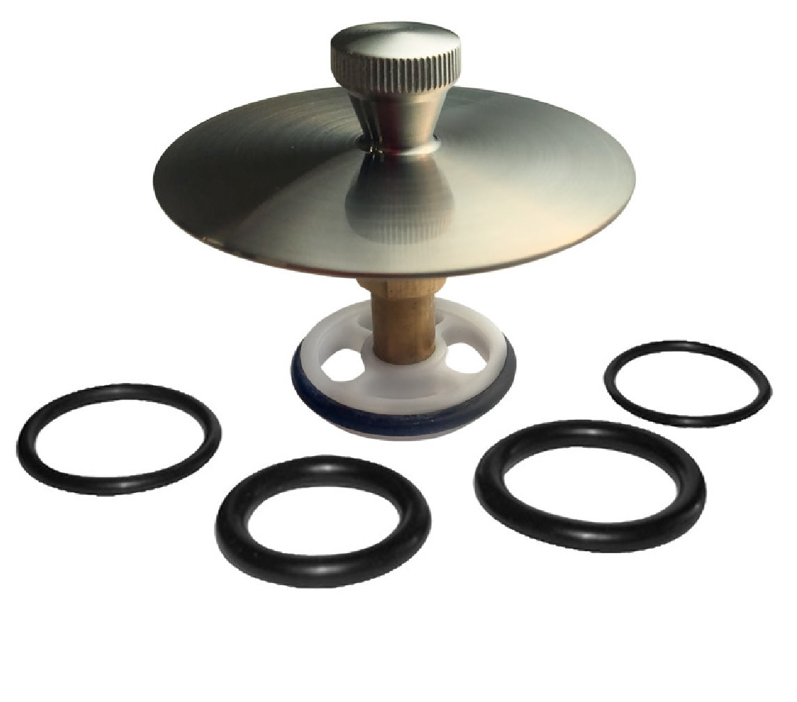 Keeney K826-36DSBN Bathtub Drain Stopper, Brushed Nickel