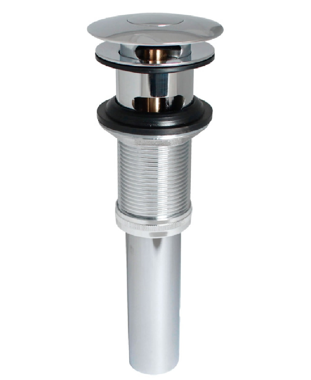 Keeney K820-75 Pushbutton Sink Drain, Brass