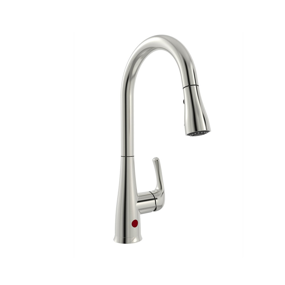 Keeney NEX76CBN Movement Sensor Pulldown Kitchen Faucet, Brushed Nickel