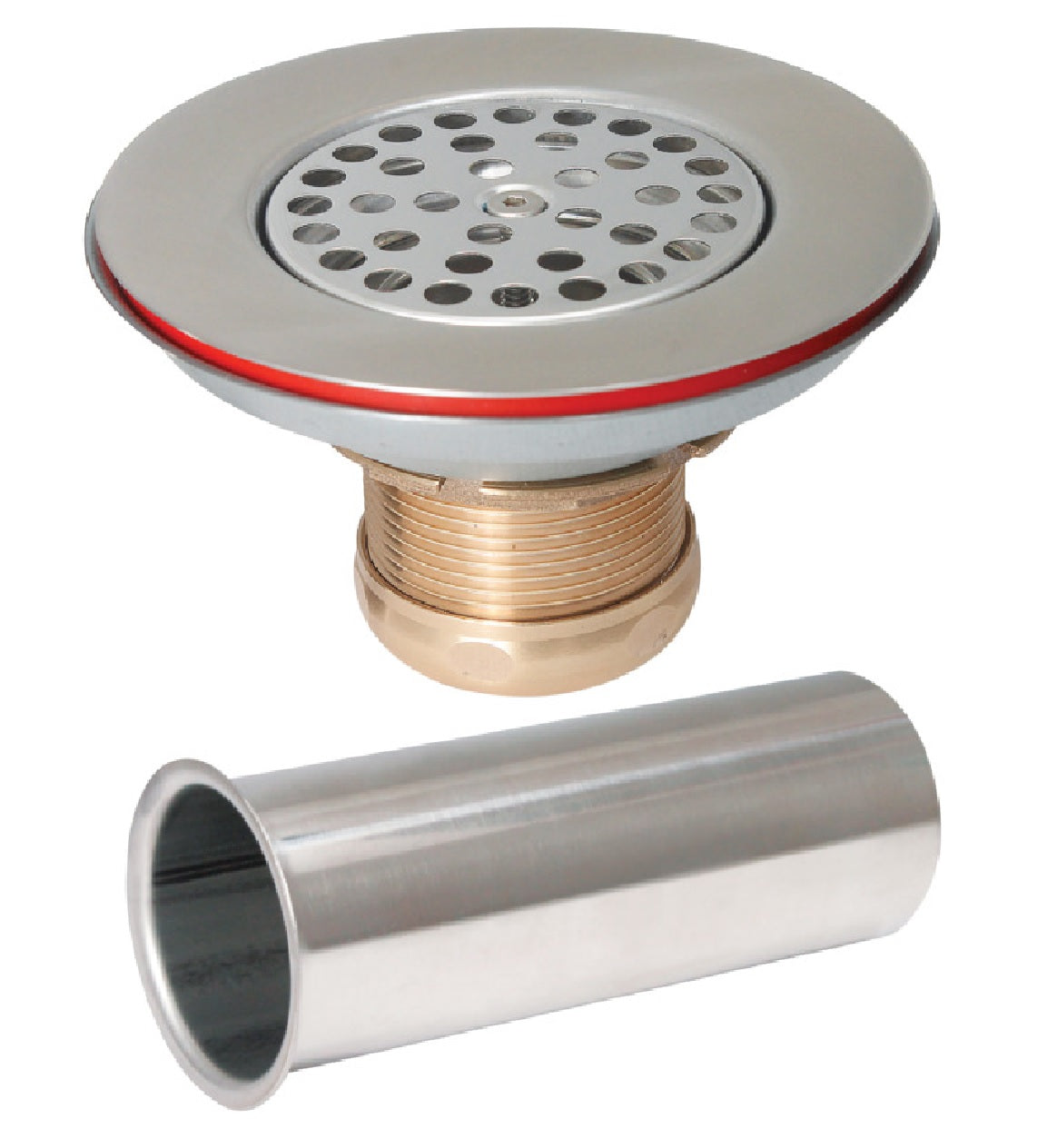 Keeney 1376SST Commercial Wide Top Sink Strainer and Tailpiece