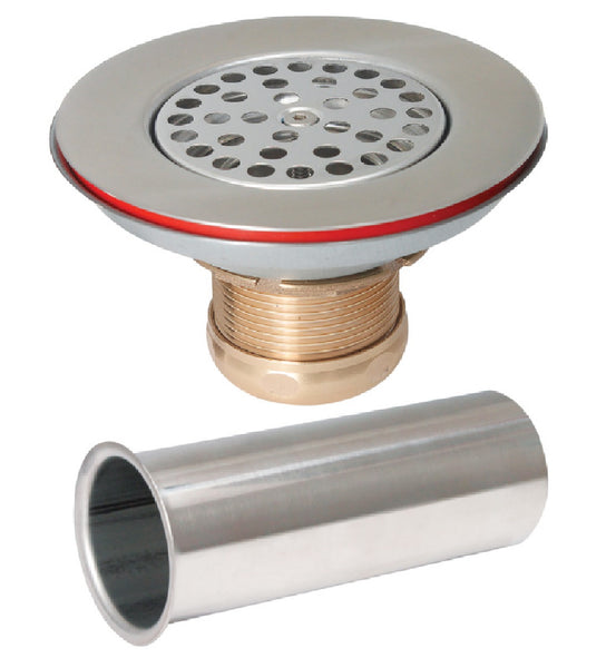 Keeney 1376SST Commercial Wide Top Sink Strainer and Tailpiece