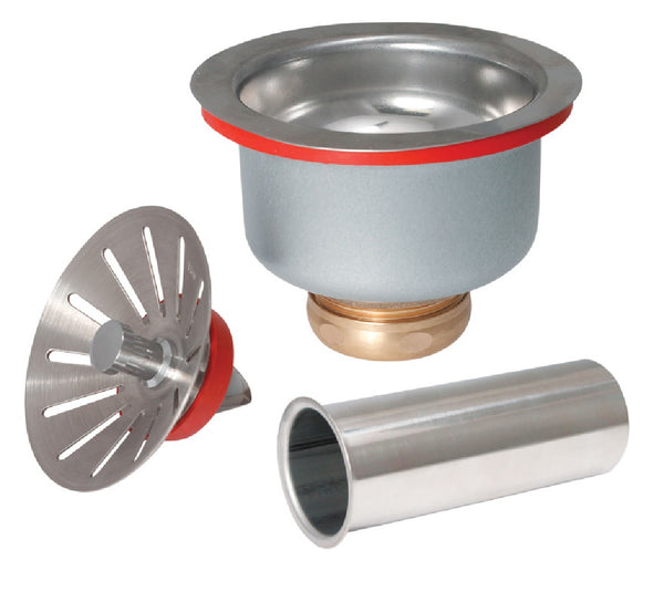 Keeney 1436SST Sink Strainer, Stainless Steel