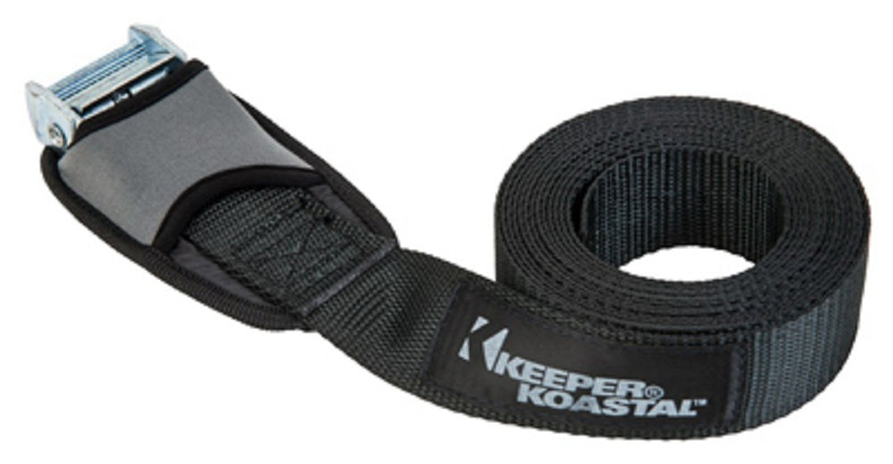 Keeper 07512 Cargo Strap, Black, 12'