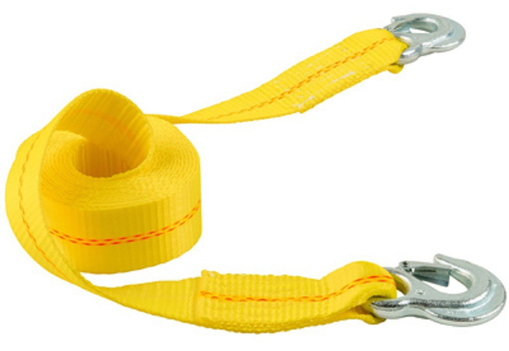 Keeper 89815 Tow Strap, Yellow, 2" X 15'
