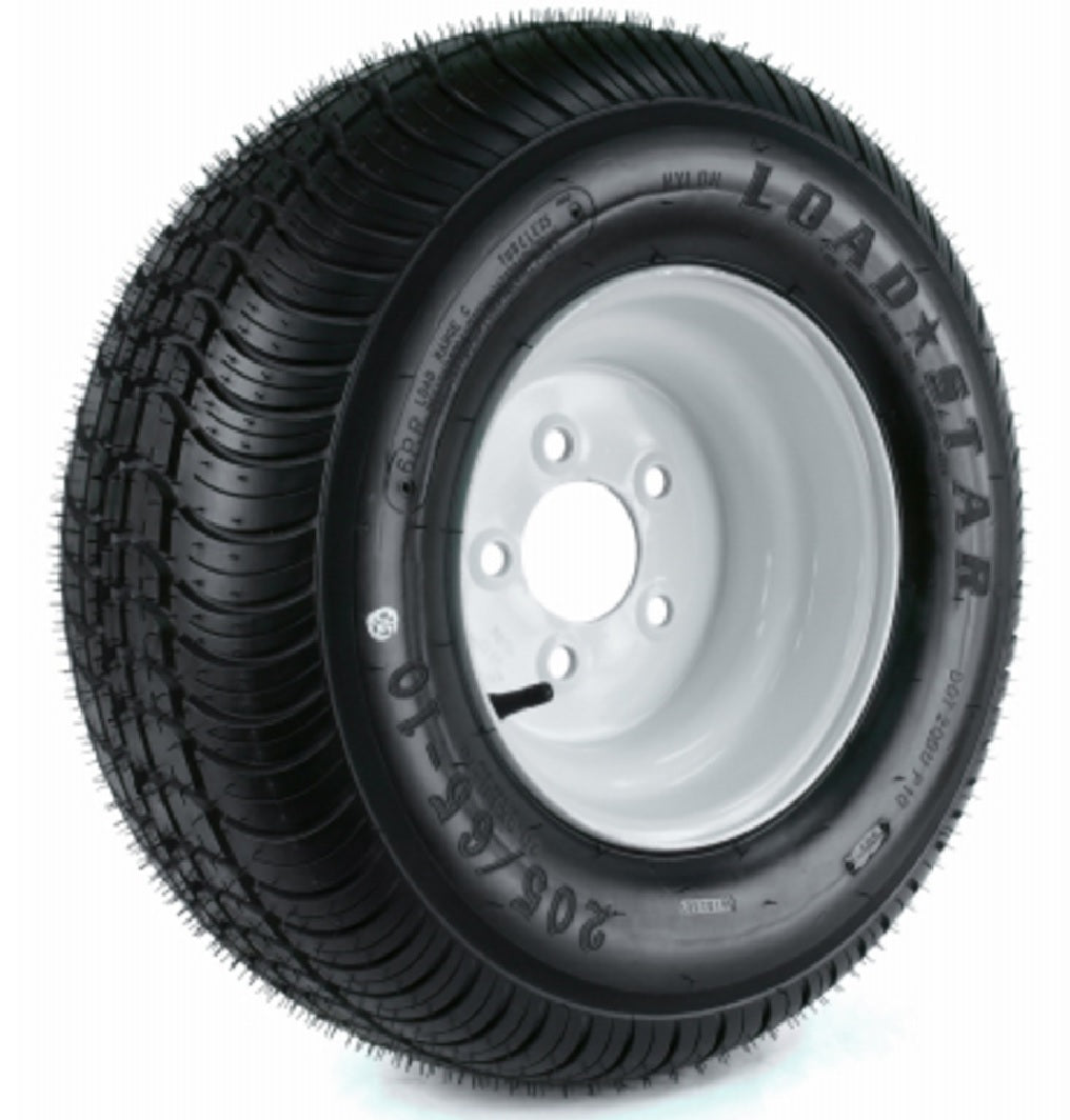 Kenda DM2568C-5I Loadstar Trailer Tire and 5-Hole Wheel