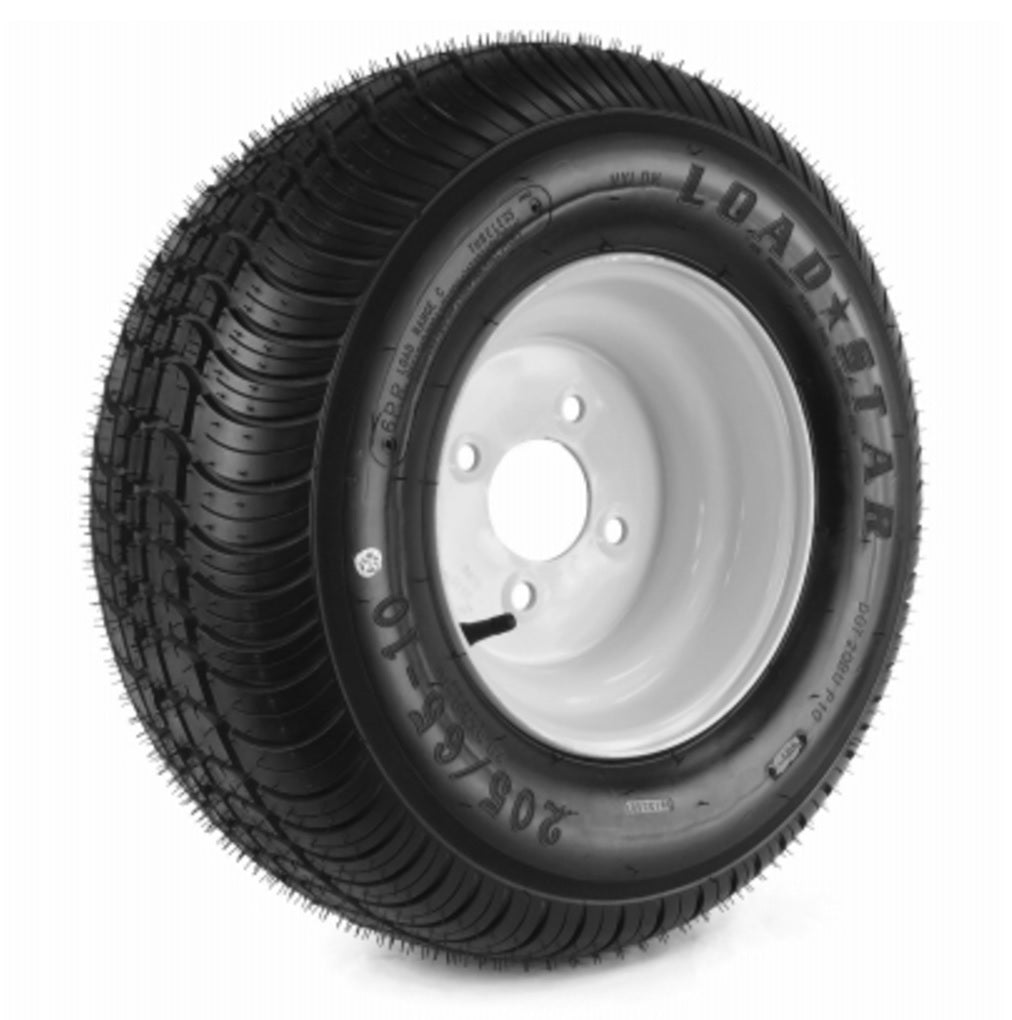 Kenda DM25610C-4I Loadstar Trailer Tire and 5-Hole Wheel
