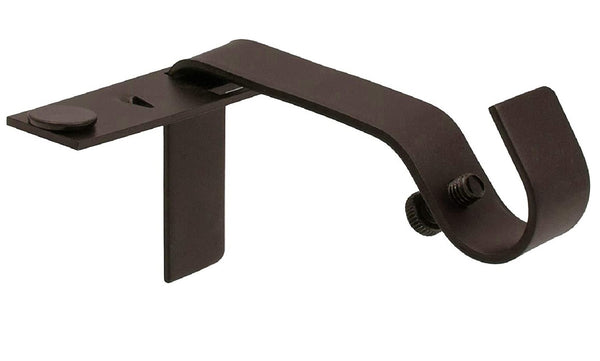 Kenney KN76010 Curtain Brackets, 5/8 Inch, Oil Rubbed Bronze