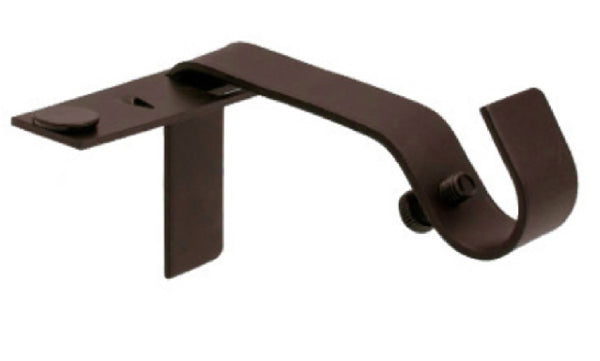 Kenney KN76011 Curtain Brackets, 5/8 Inch, Pewter