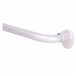 Kenney SN79233V1 Sun Zero Room Darkening Curtain Rod, Silver