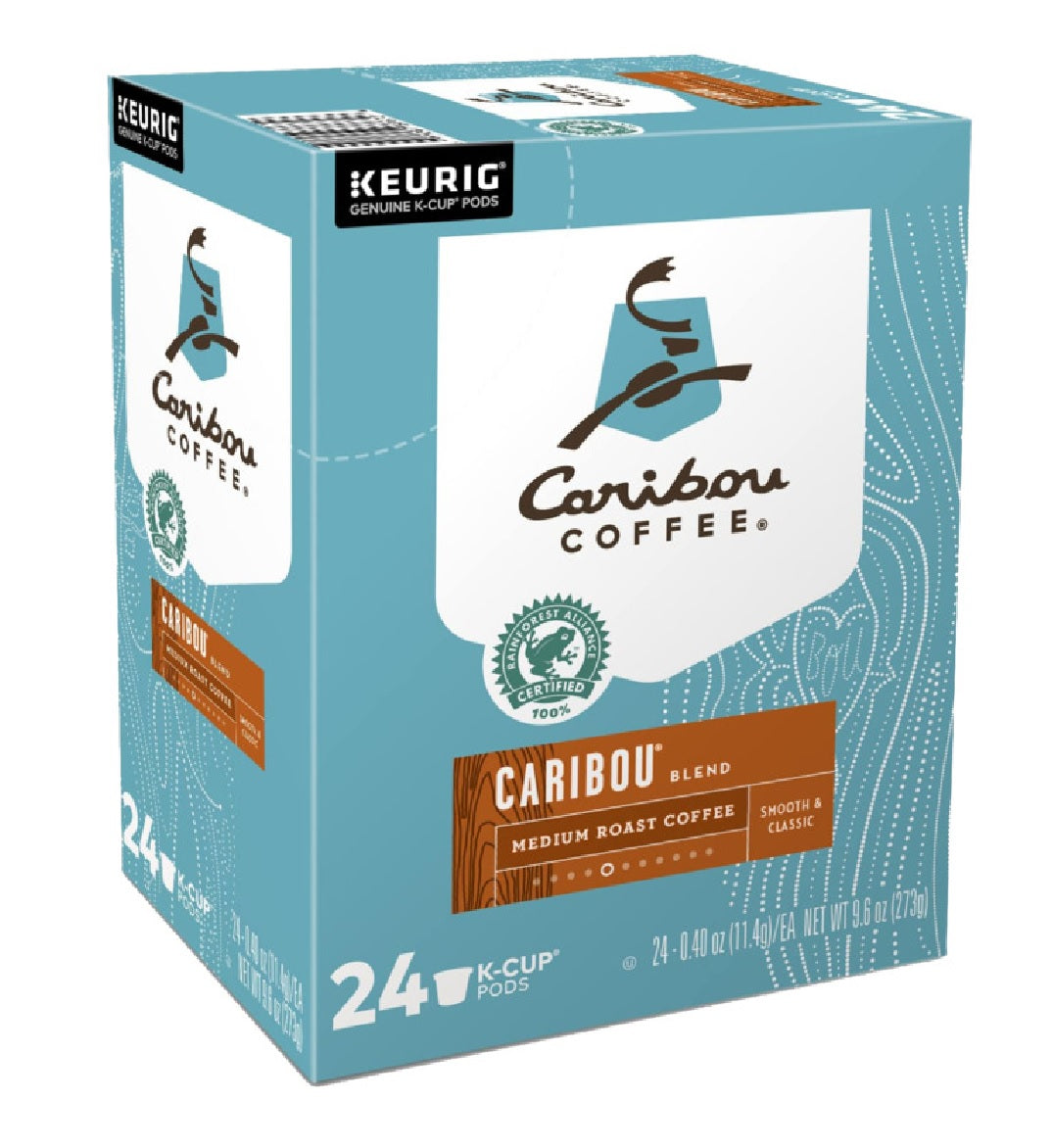 Keurig 5000330135 Caribou Medium Roast Coffee K-Cups