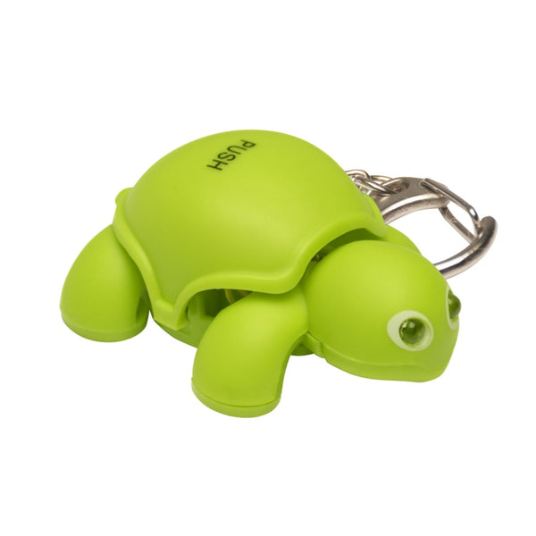KeyGear 50-KEY0133 Turtle Light Key Chain, Green