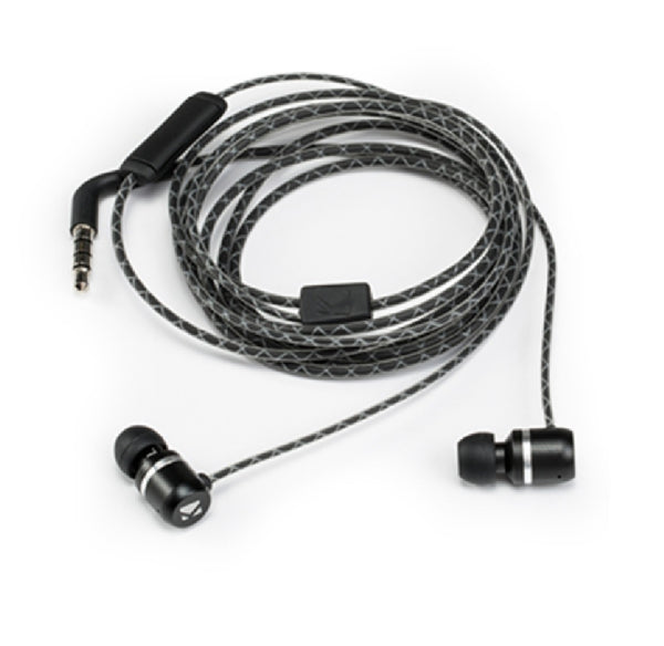 Kicker 46EB94 Microfit Earbuds, Black
