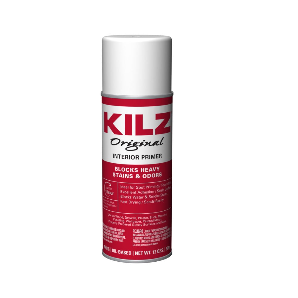Kilz 10004 Original Oil-Based Spray Primer, White, 13 oz