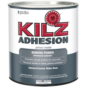 Kilz L211114 Interior & Exterior Adhesion Primer, Quart