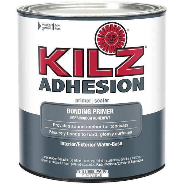 Kilz L211114 Interior & Exterior Adhesion Primer, Quart