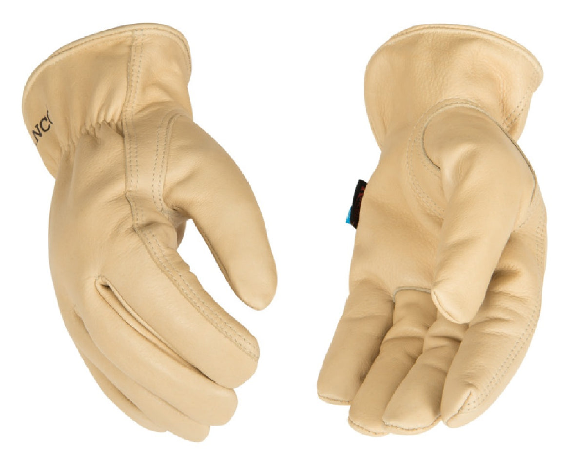 Kinco 398HKP-L Lined Water-Resistant Grain Cowhide Gloves