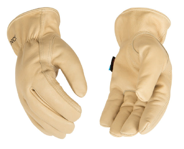 Kinco 398HKP-L Lined Water-Resistant Grain Cowhide Gloves
