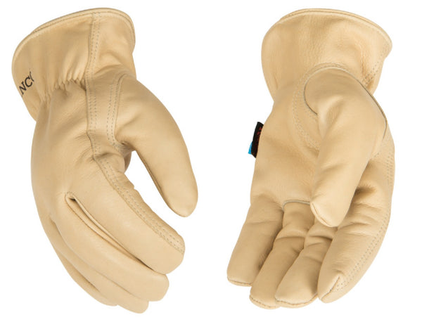 Kinco 398HKP-M Lined Water-Resistant Grain Cowhide Gloves