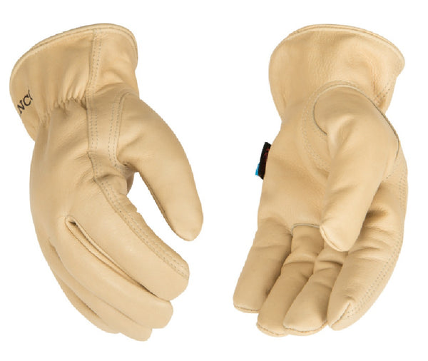 Kinco 398HKP-XL Lined Water-Resistant Grain Cowhide Gloves