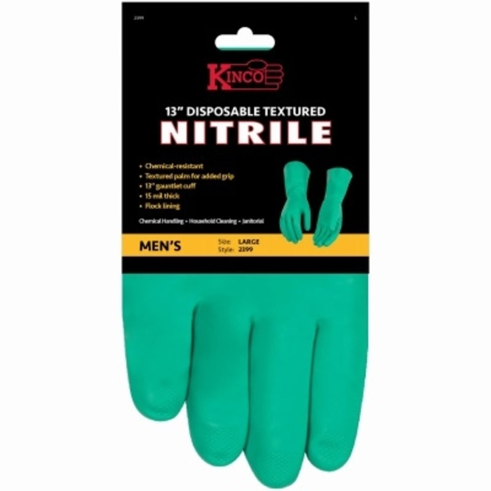 Kinco 2399-L Disposable Textured Glove, Large