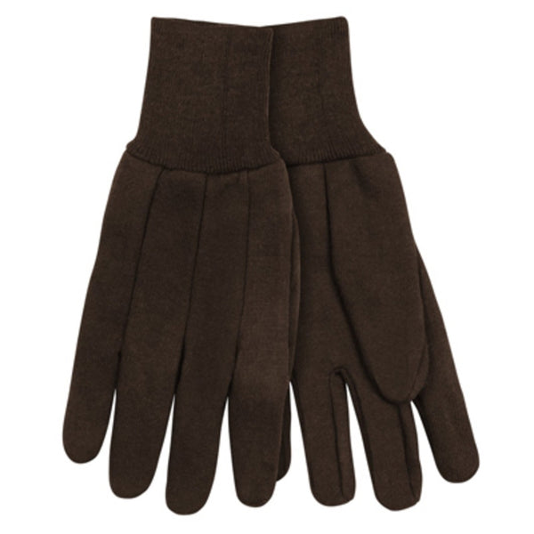 Kinco 820-L 9 Oz Brown Jersey Glove, Large