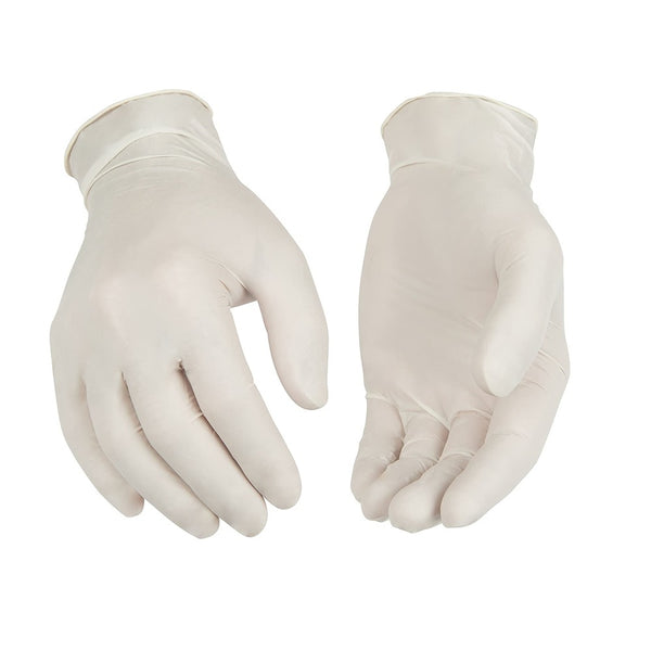Kinco 2110-M Disposable Latex Gloves, Medium