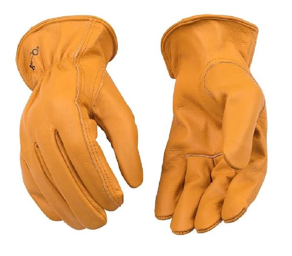 Kinco 81-M Grain Buffalo Driver Gloves, Medium