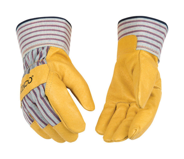 Kinco 1917-M Men's Grain Leather Palm Glove, Medium