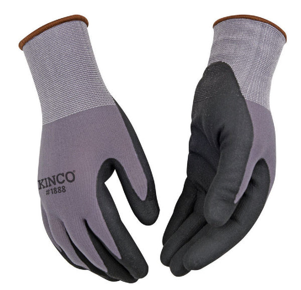Kinco 1888-Men's Nitrile Palm Gloves, Medium