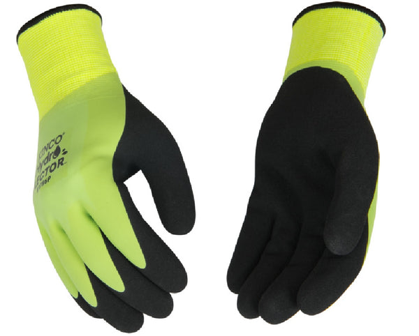 Kinco 1786P-XL HI-VIS Double-Coated Latex Glove, X-Large